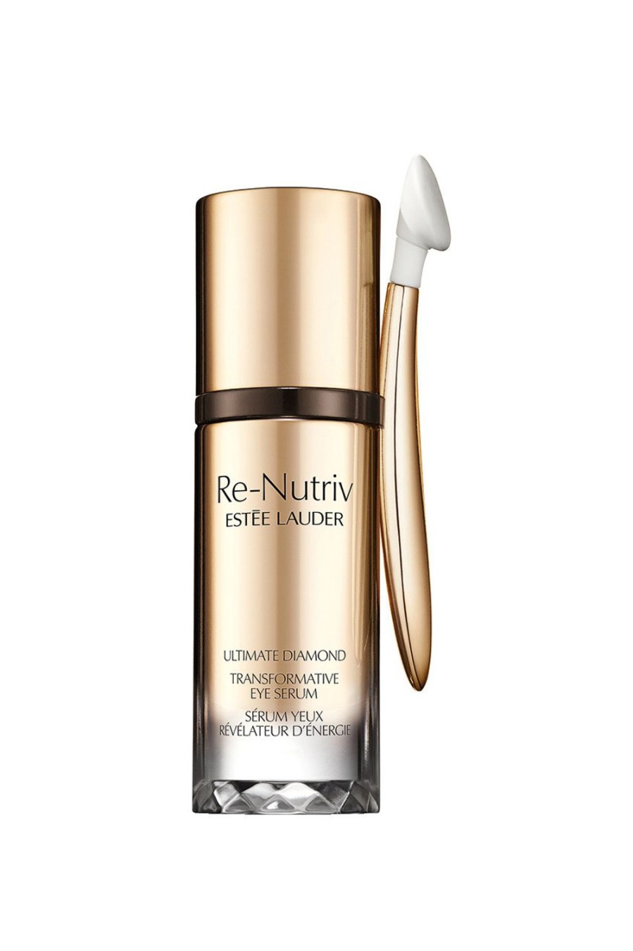 Beauty ESTÉE LAUDER Antiageing | Est Ae Lauder Re-Nutriv Ultimate Diamond Transformative Eye Serum 15 Ml Golden Yellow