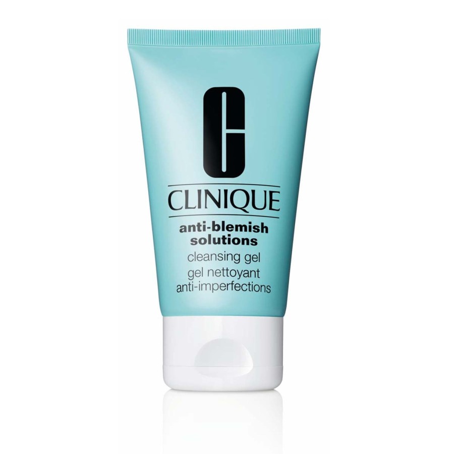 Beauty CLINIQUE Face Cleansers | Clinique Anti-Blemish Cleansing Gel 125 Ml Light Blue