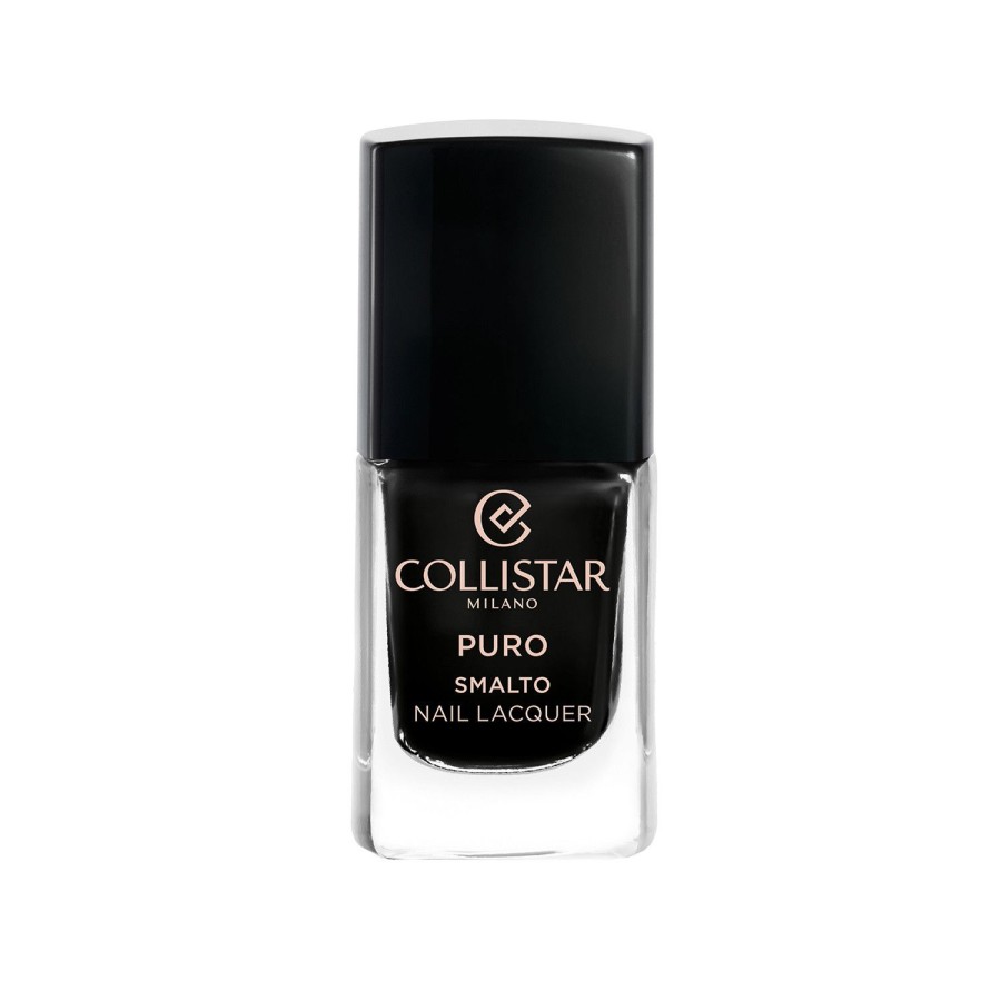 Beauty COLLISTAR Nails | Collistar - Pure Long Lasting Nail Polish - 313 Intense Black