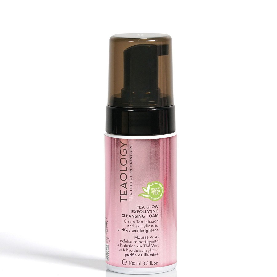 Beauty TEAOLOGY Face Cleansers | Cleansing And Exfoliating Foam With Green Tea Infusions " Pink