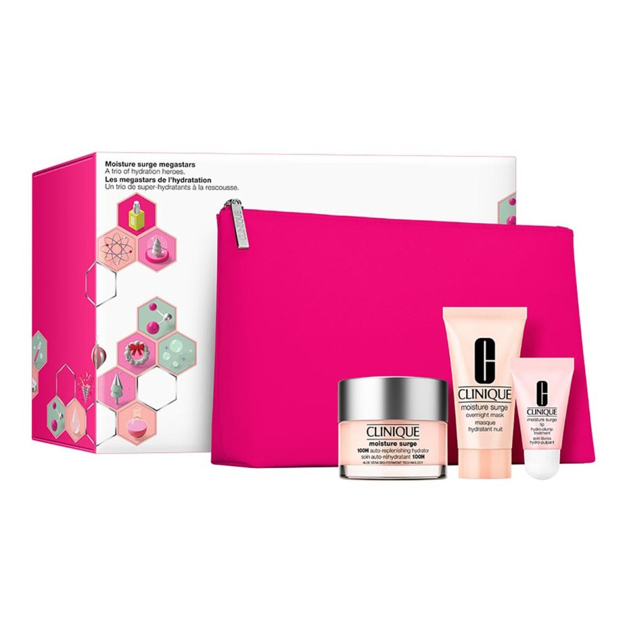 Beauty CLINIQUE | Clinique - Coffret Moisture Surge 50 Ml Pink Fuchsia