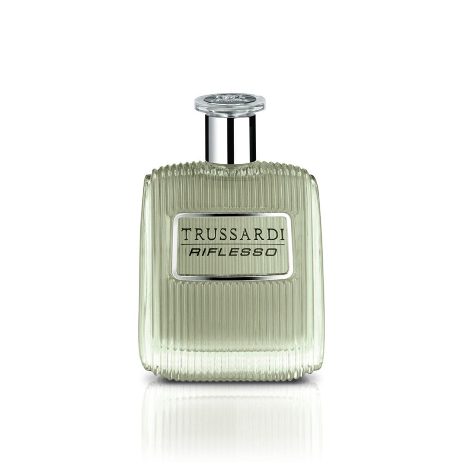 Beauty TRUSSARDI Eau De Toilette | Trussardi Riflesso After Shave Lotion 100 Ml Silver Grey