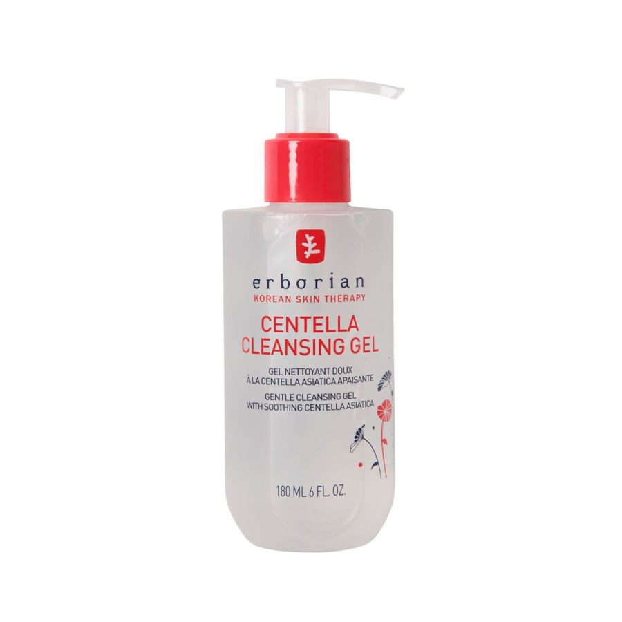 Beauty ERBORIAN Face Cleansers | Centella Cleansing Gel - Cleansing Gel Transparent