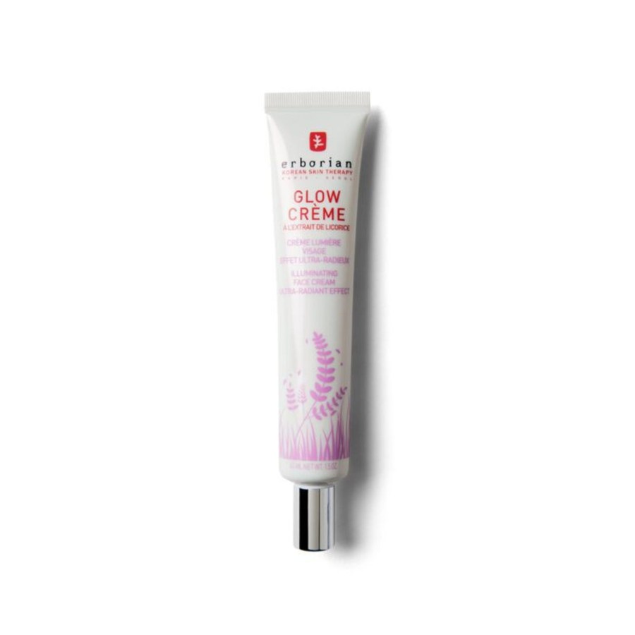 Beauty ERBORIAN Moisturizers | Glow Cream - Illuminating Cream Pink