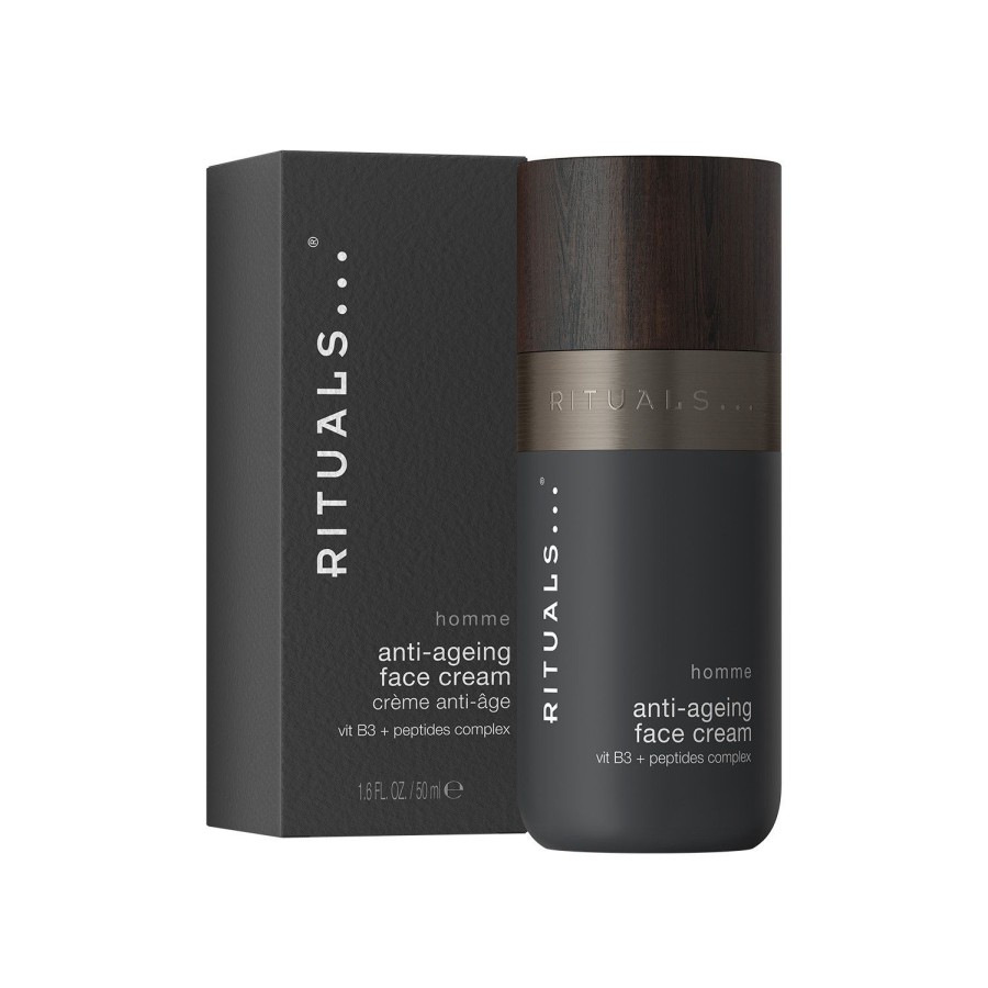 Beauty RITUALS Creams And Lotions | Rituals - Homme - Anti-Ageing Face Cream Black