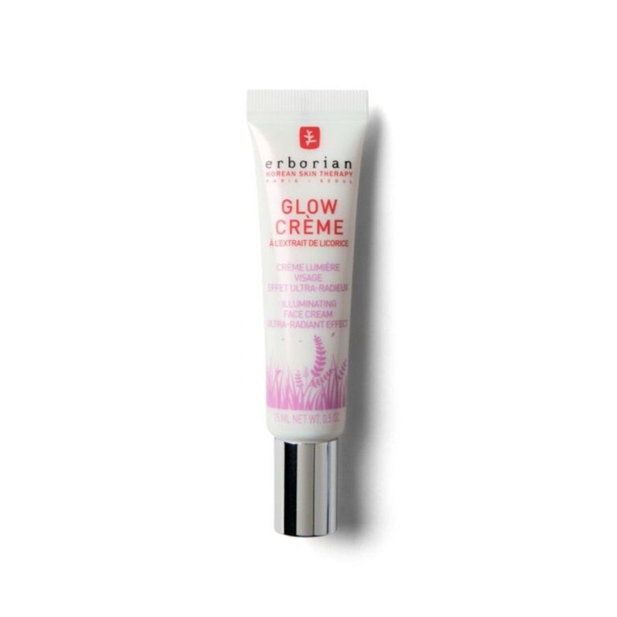 Beauty ERBORIAN Moisturizers | Glow Cream - Illuminating Cream Pink