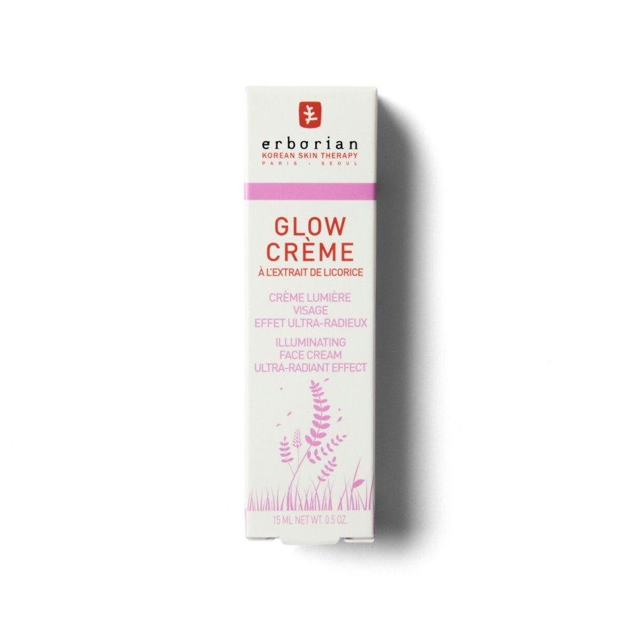 Beauty ERBORIAN Moisturizers | Glow Cream - Illuminating Cream Pink