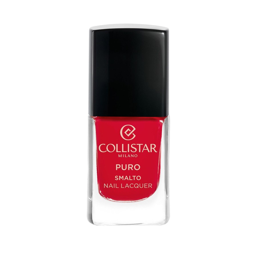 Beauty COLLISTAR Nails | Collistar - Pure Long Lasting Nail Polish - 109 Hypnotic Poppy Light Red