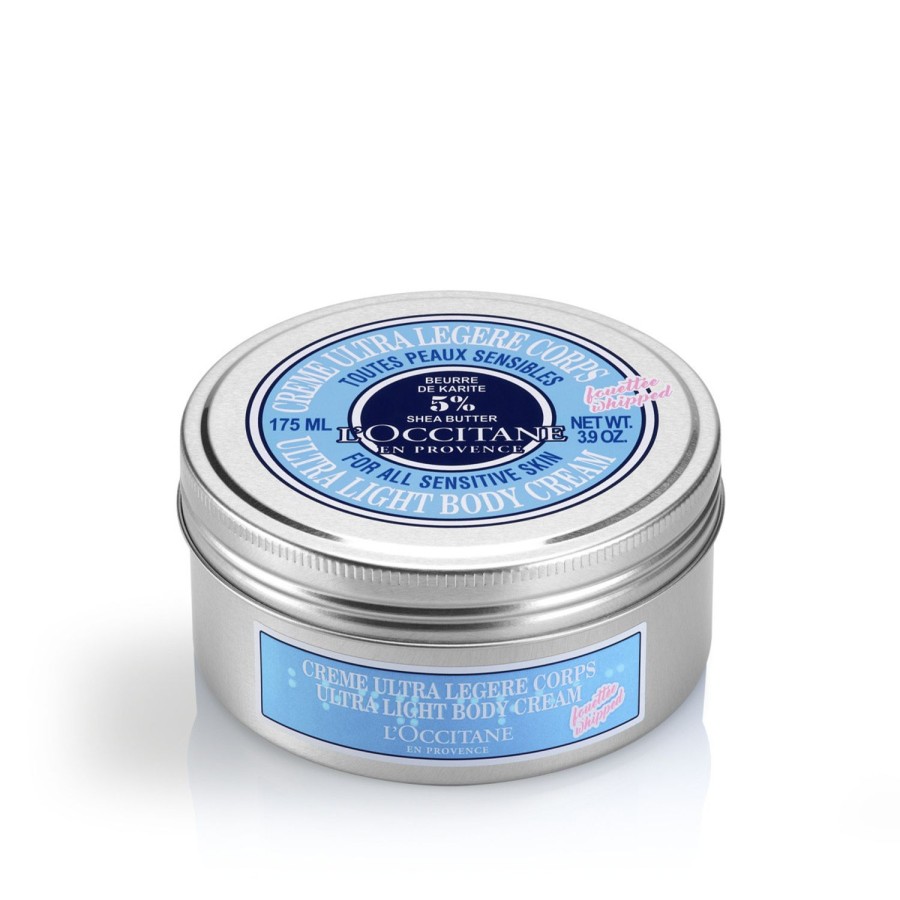 Beauty L'OCCITANE Body Treatment | Ultra Light Shea Body Cream Blue