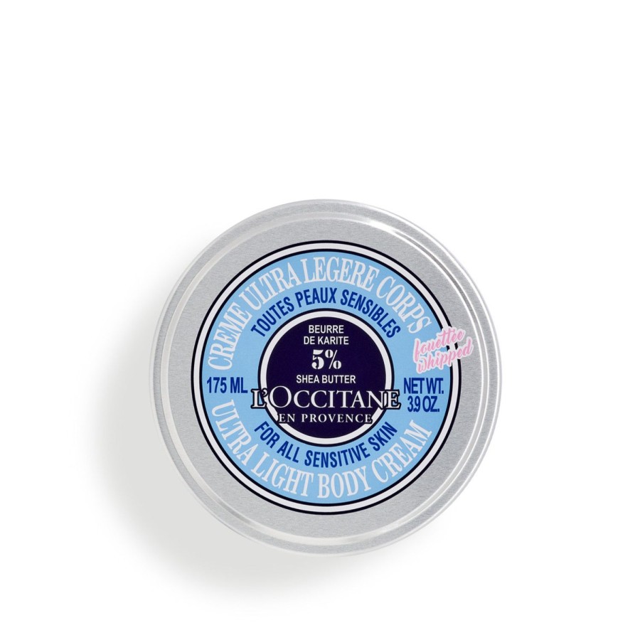 Beauty L'OCCITANE Body Treatment | Ultra Light Shea Body Cream Blue