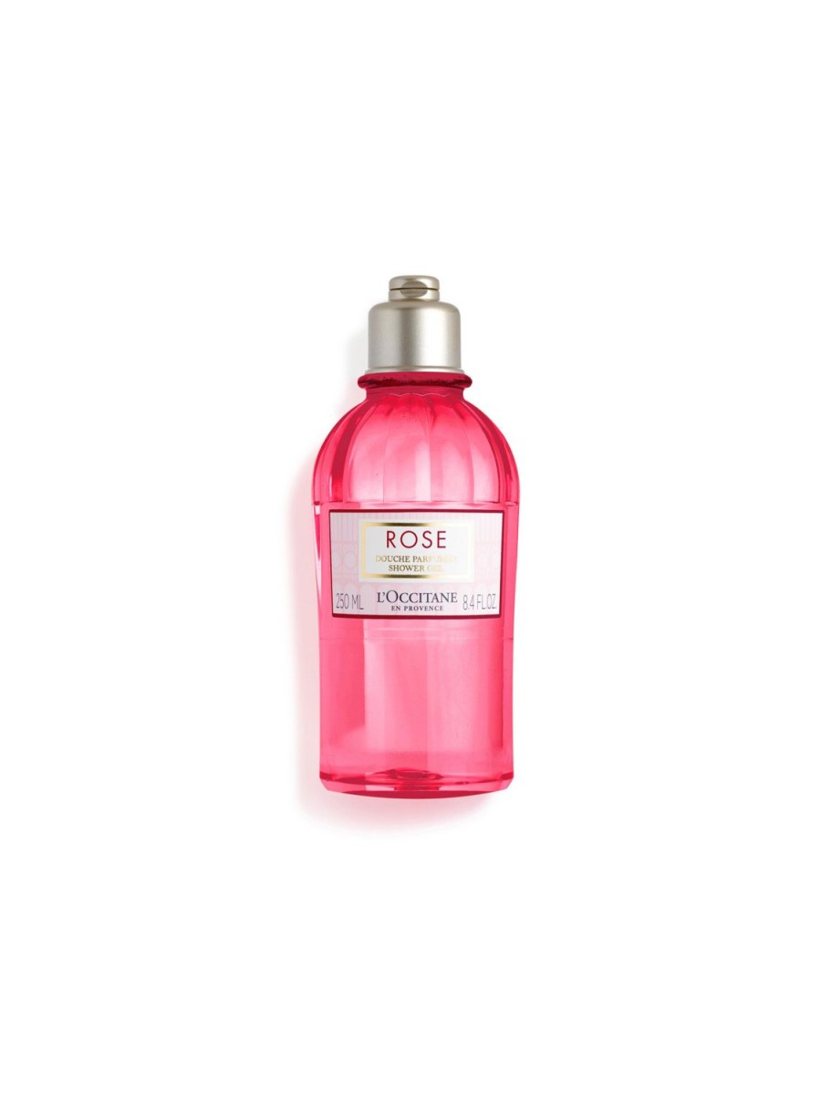 Beauty L'OCCITANE Body Wash | Rose Shower Gel 250 Ml Transparent