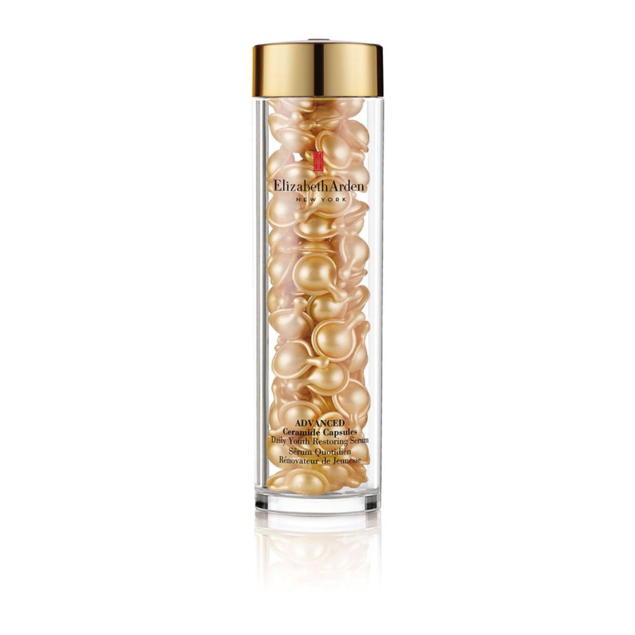 Beauty ELIZABETH ARDEN Antiageing | Advanced Ceramide Capsules Daily Youth Restoring Serum - 90 Capsules Golden Yellow