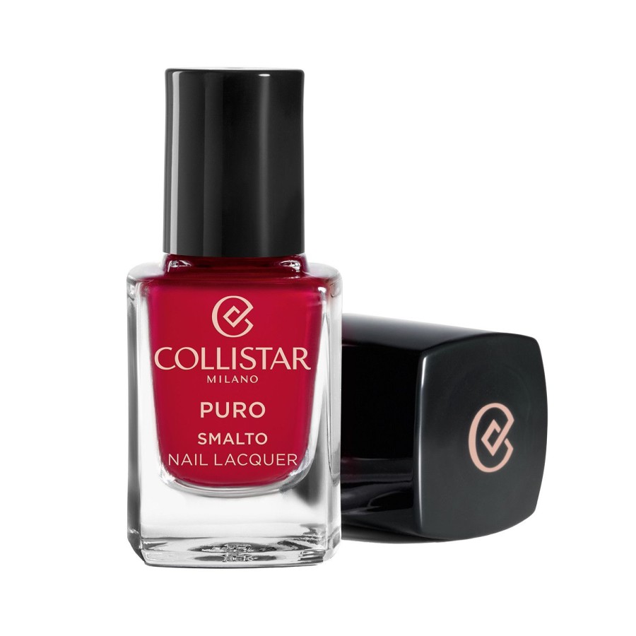 Beauty COLLISTAR Nails | Collistar - Pure Long Lasting Nail Polish - 111 Rosso Milano Strawberry Red