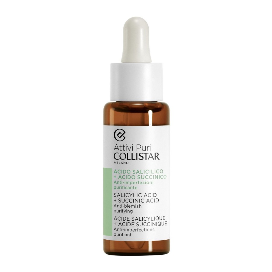 Beauty COLLISTAR Moisturizers | Collistar - Salicylic Acid + Succinic Acid 30 Ml White