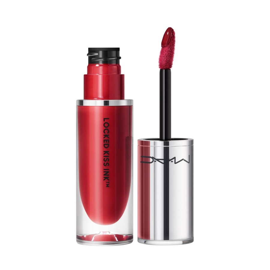 Beauty MAC COSMETICS Lips | Locked Kiss Ink Lipcolour Poncy Red