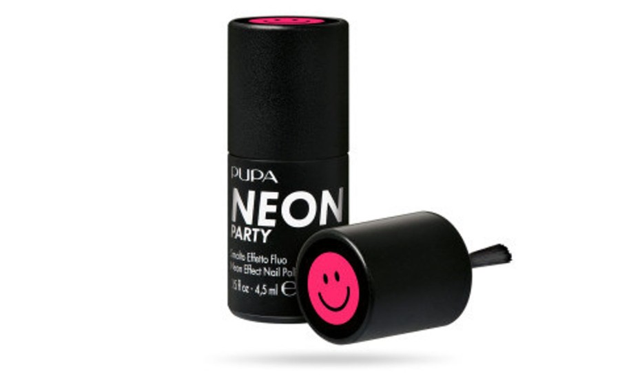 Beauty PUPA MILANO Nails | Pupa Milano - Enamel Fluo Effect - 800 Ibiza Hot Pink Pink Fuchsia