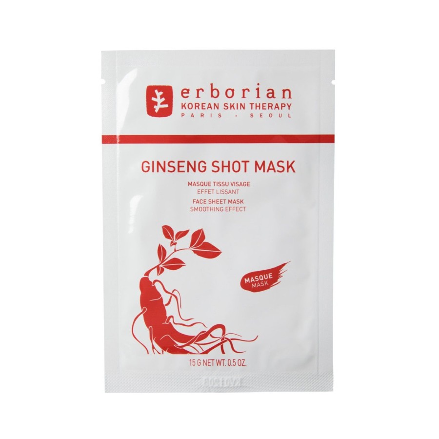 Beauty ERBORIAN Face Masks | Ginseng Shot Mask - Face Mask Red