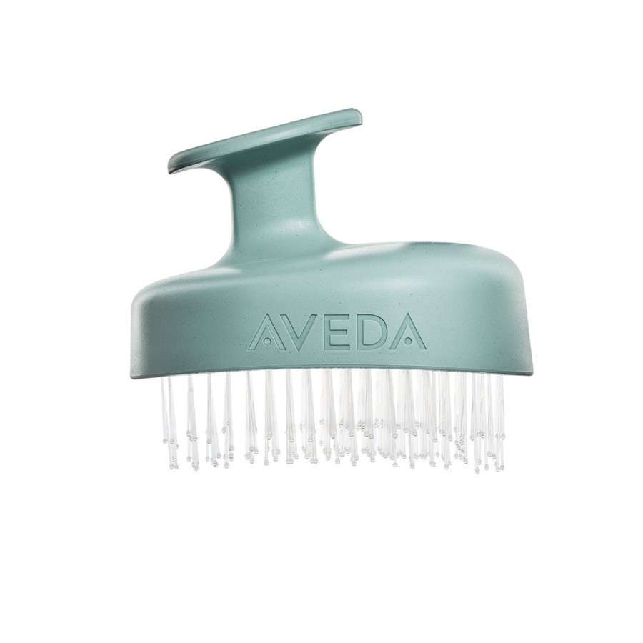 Beauty AVEDA Hair Accessories | Scalp Solutions Exfoliating Scalp Massager Light Blue