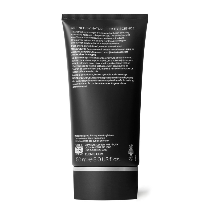 Beauty ELEMIS Creams And Lotions | Skin Soothe Shave Gel Black