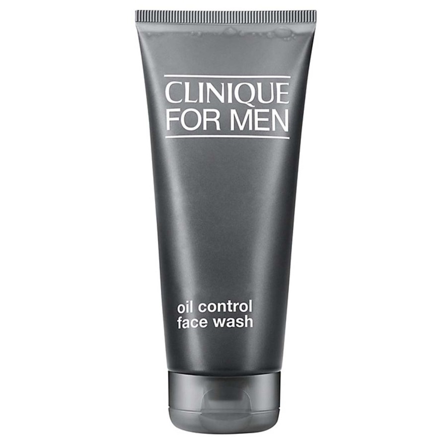 Beauty CLINIQUE Face Cleansers | Clinique Men Oil Control Face Wash - Oily Skin 200 Ml Black