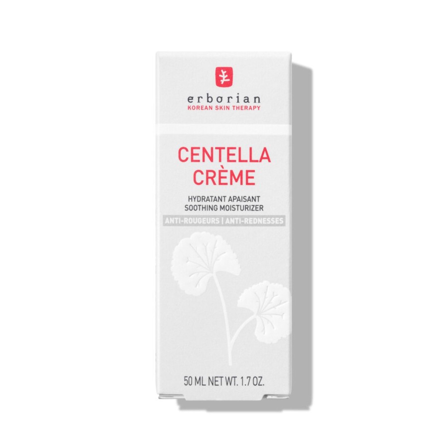 Beauty ERBORIAN Moisturizers | Centella Creme 50Ml White