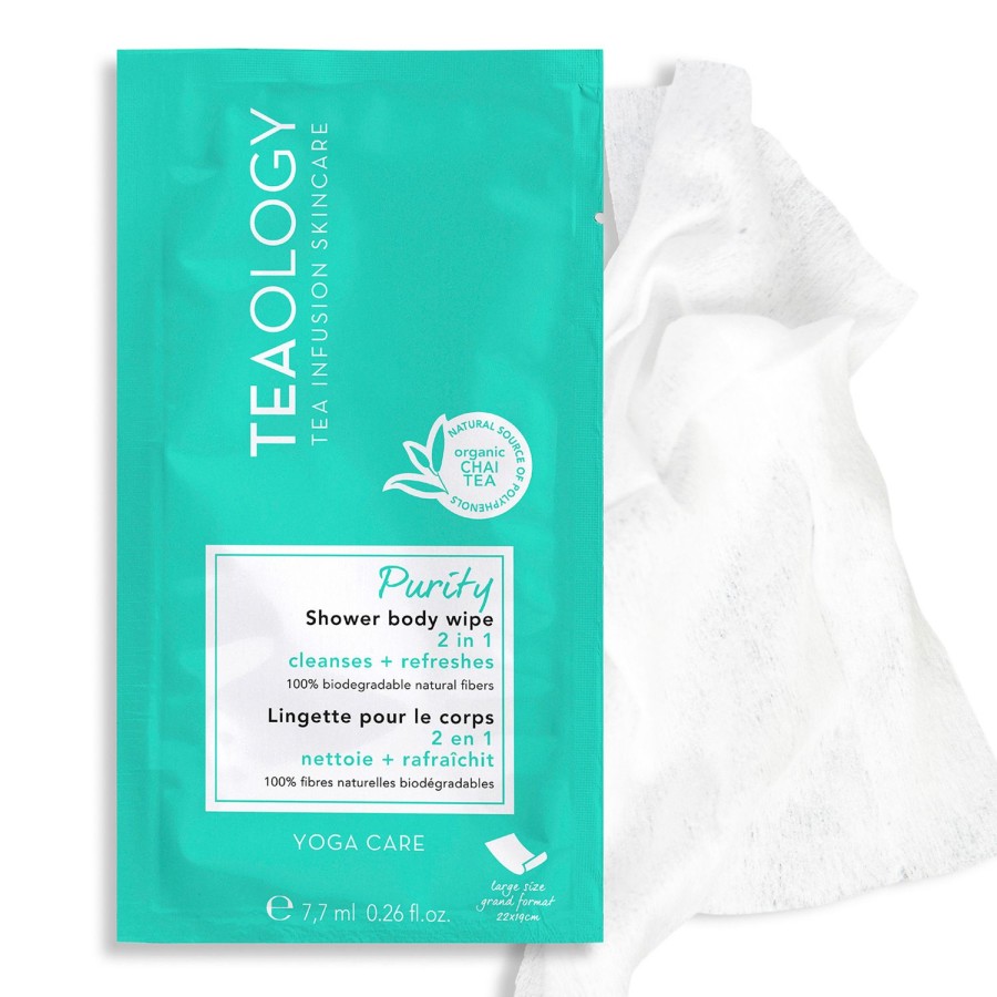 Beauty TEAOLOGY Body Wash | Teaology Purity Shower Body Wipe 7,7 Ml Light Blue