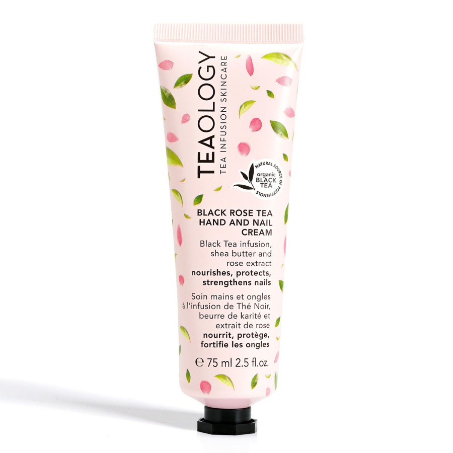 Beauty TEAOLOGY Hand Cream And Treatment | Teaology Black Rose Tea Hand And Nail Cream 75 Ml Pink