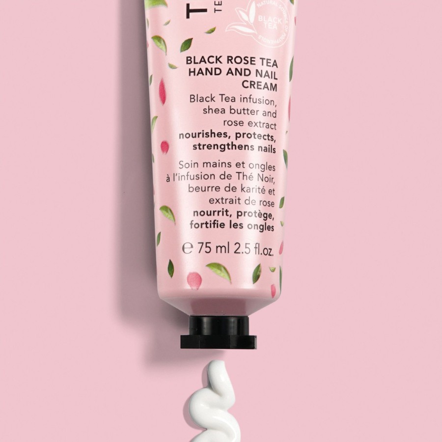 Beauty TEAOLOGY Hand Cream And Treatment | Teaology Black Rose Tea Hand And Nail Cream 75 Ml Pink