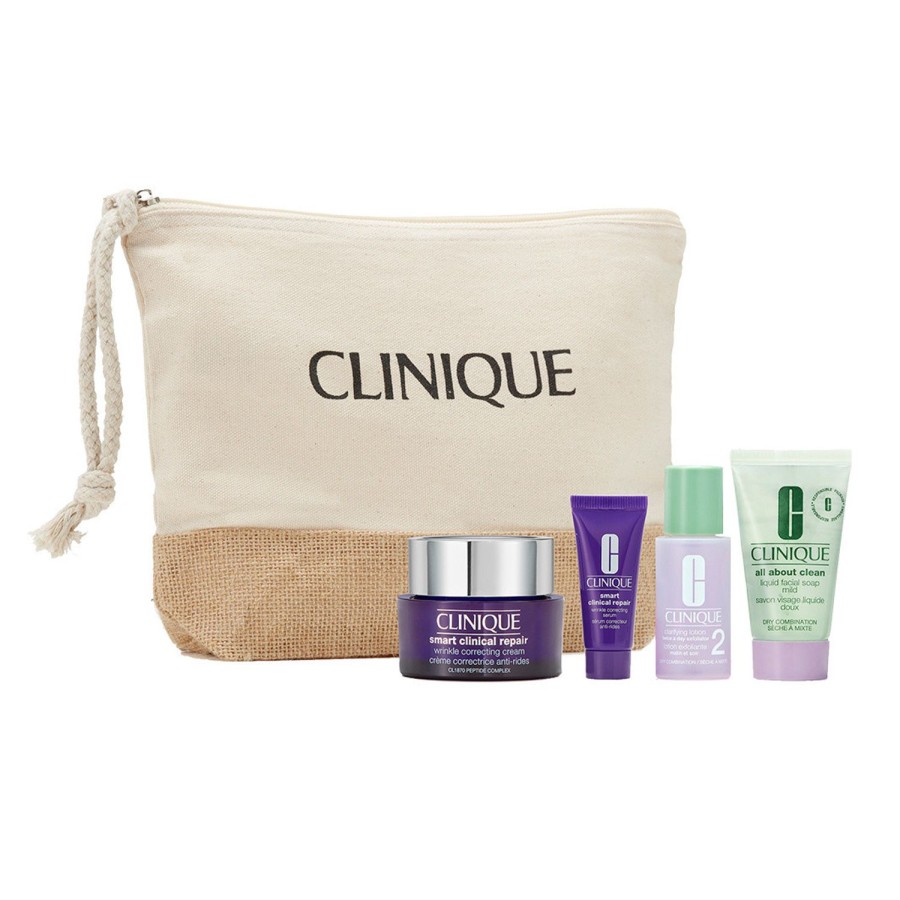 Beauty CLINIQUE | Clinique - Cofanetto Beauty Routine Antieta' - Smart Clinical Repair Beige