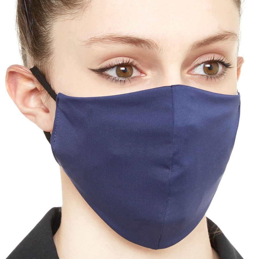 Beauty COINCASADESIGN | Solid Color Fabric Washable Mask Blue