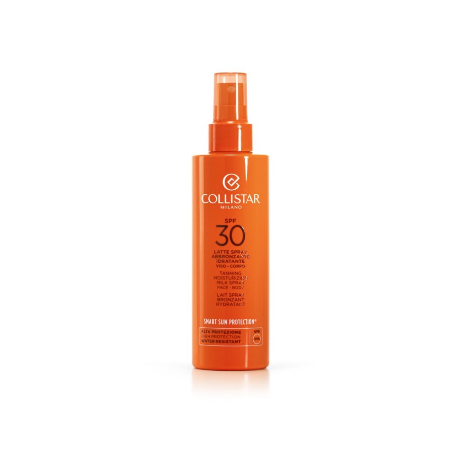 Beauty COLLISTAR Body Suncare | Tanning Moisturizing Milk Spray Spf 30 Orange