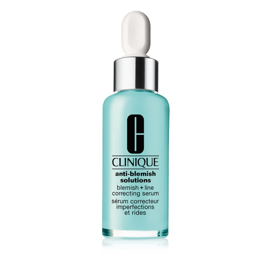 Beauty CLINIQUE Moisturizers | Clinique Anti-Blemish Solutions + Line Correcting Serum 30 Ml Green