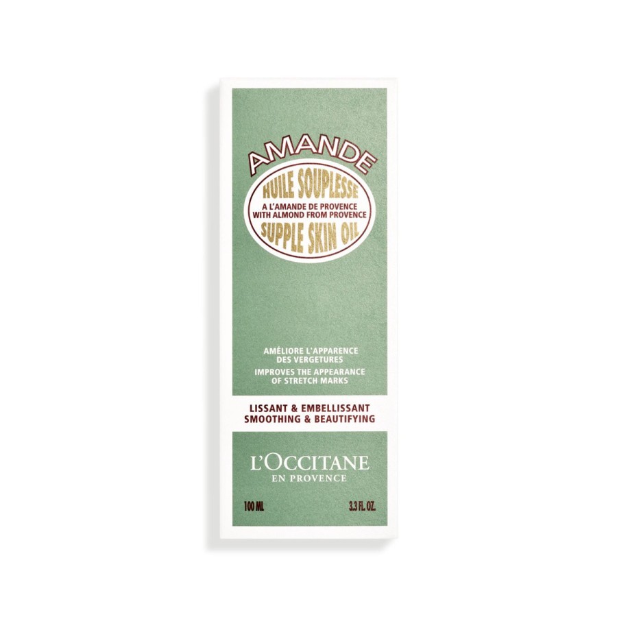 Beauty L'OCCITANE Body Treatment | Almond Firming Body Oil Yellow