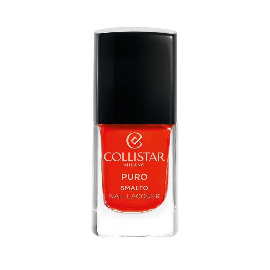 Beauty COLLISTAR Nails | Collistar - Pure Long Lasting Nail Polish - 40 Mandarin Orange