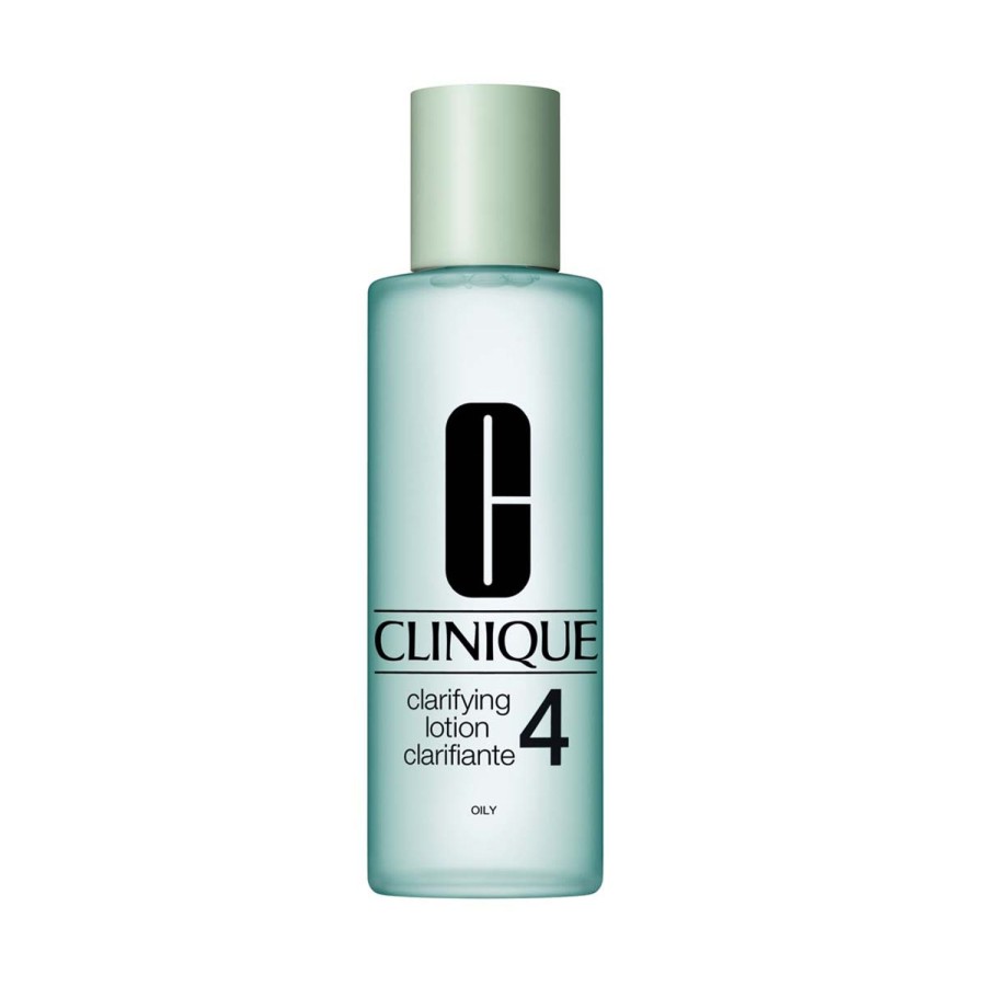 Beauty CLINIQUE Scrubs And Exfoliators | Clinique Clarifying Lotion 4 - Oily Skin 400 Ml Light Blue